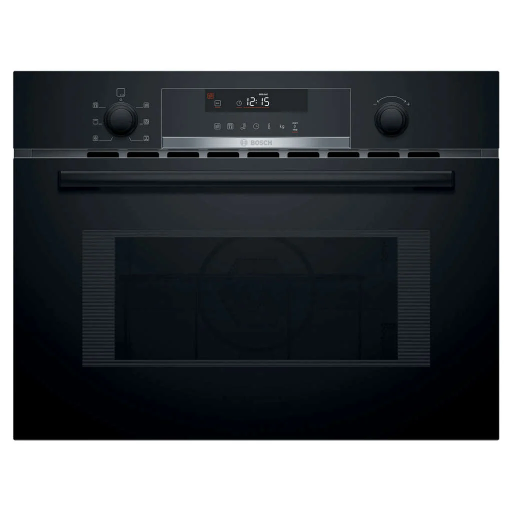 Bosch Built In Microwave Oven With Hot Air 44 Litre Black CMA585MB0I