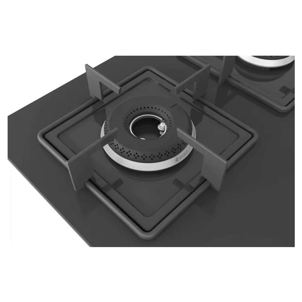 Bosch Glass Top Gas Stove 3 Burner Black PNC6B6B11I - Image 3