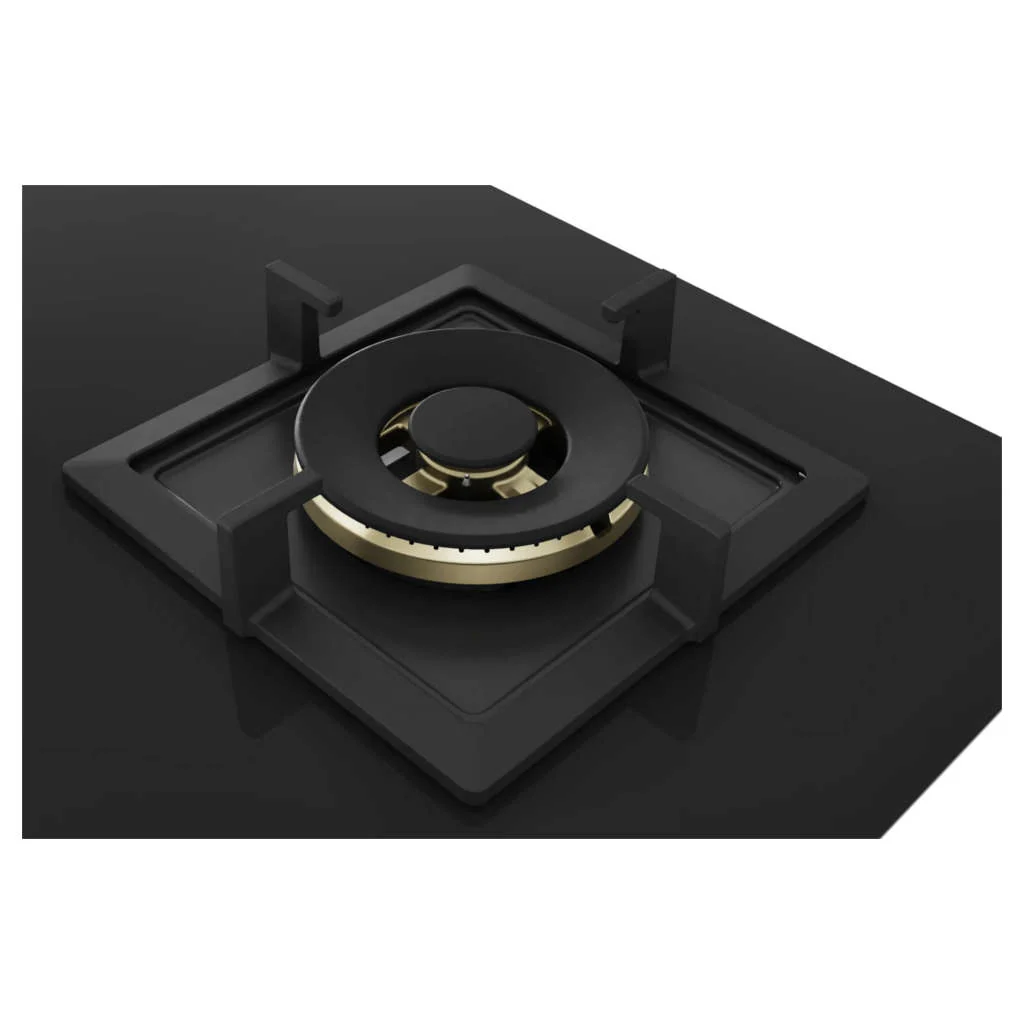 Bosch Glass Top Gas Stove 3 Burner Black PND7B6G20I - Image 2