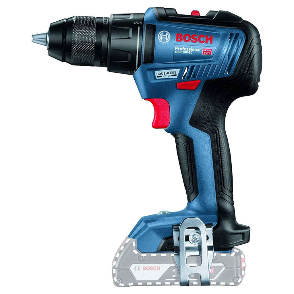 Bosch Professional Cordless Drill / Driver GSR 18V-50 Solo