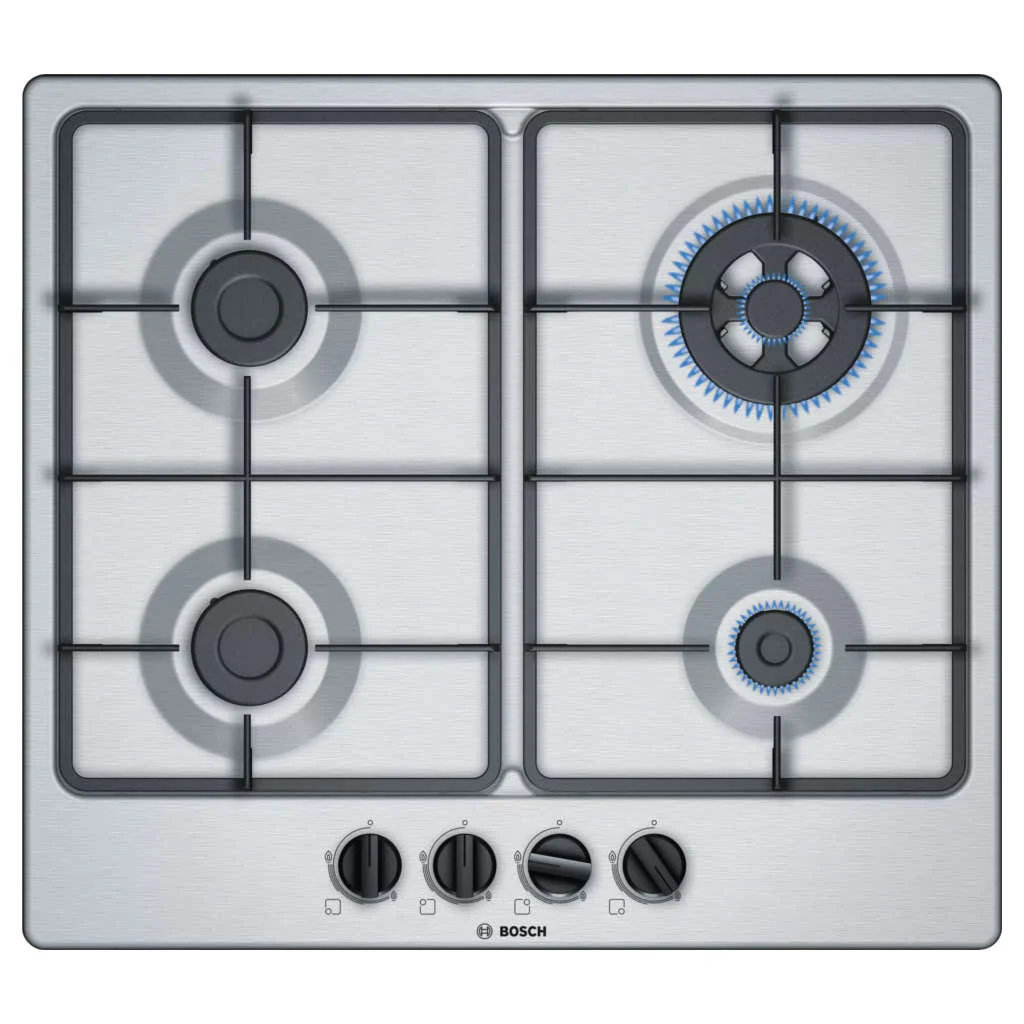 Bosch Stainless Steel Gas Stove 4 Burner PGH6B5B60I