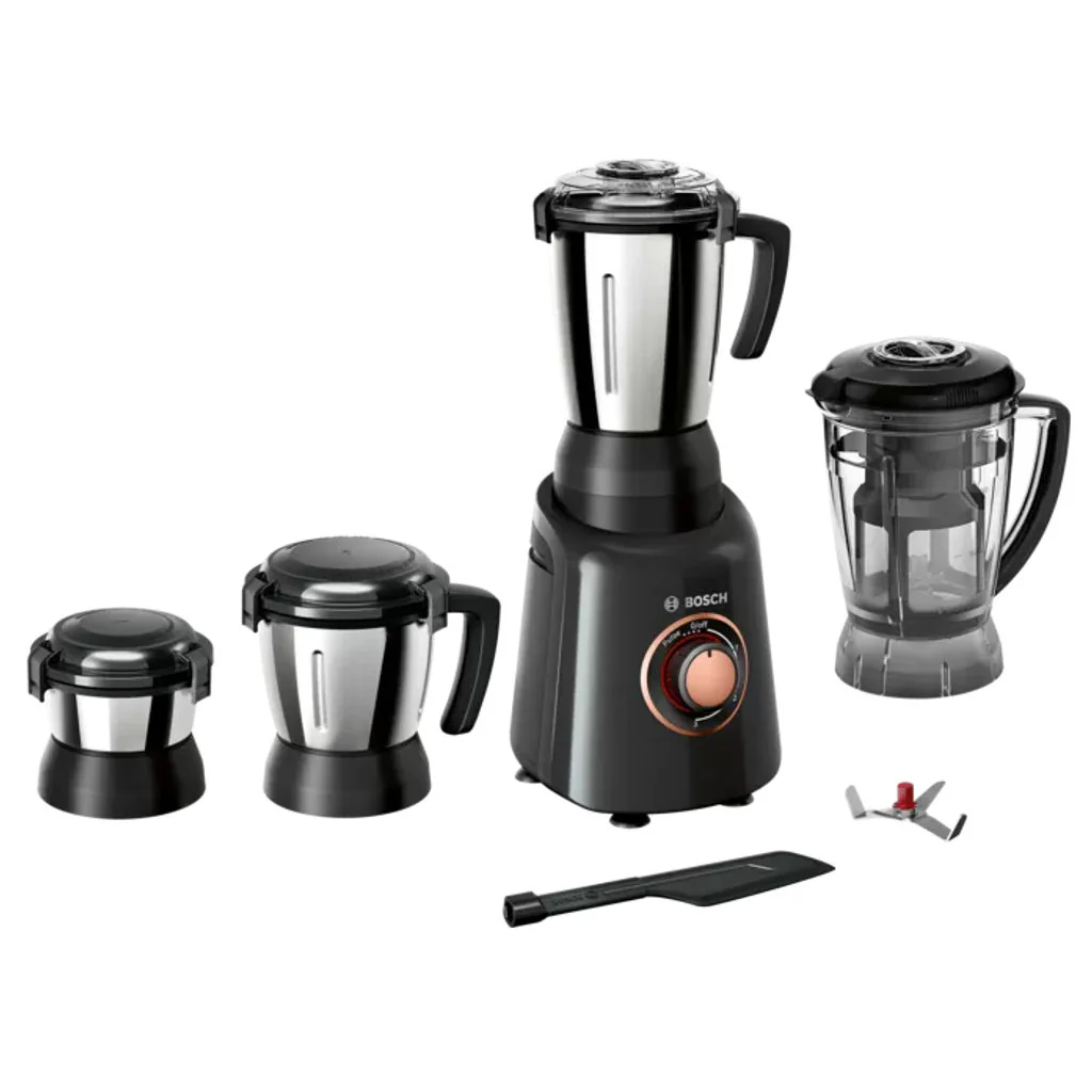 Bosch TrueMixx 4 Jars Mixer Grinder 750W Black MGM6644BIN