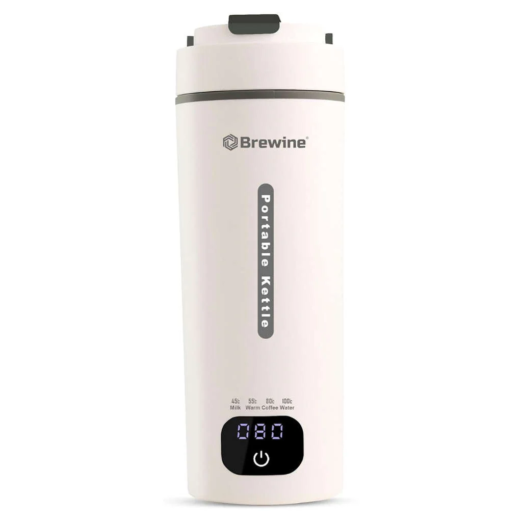 Brewine Portable Kettle 450 ml White K16B