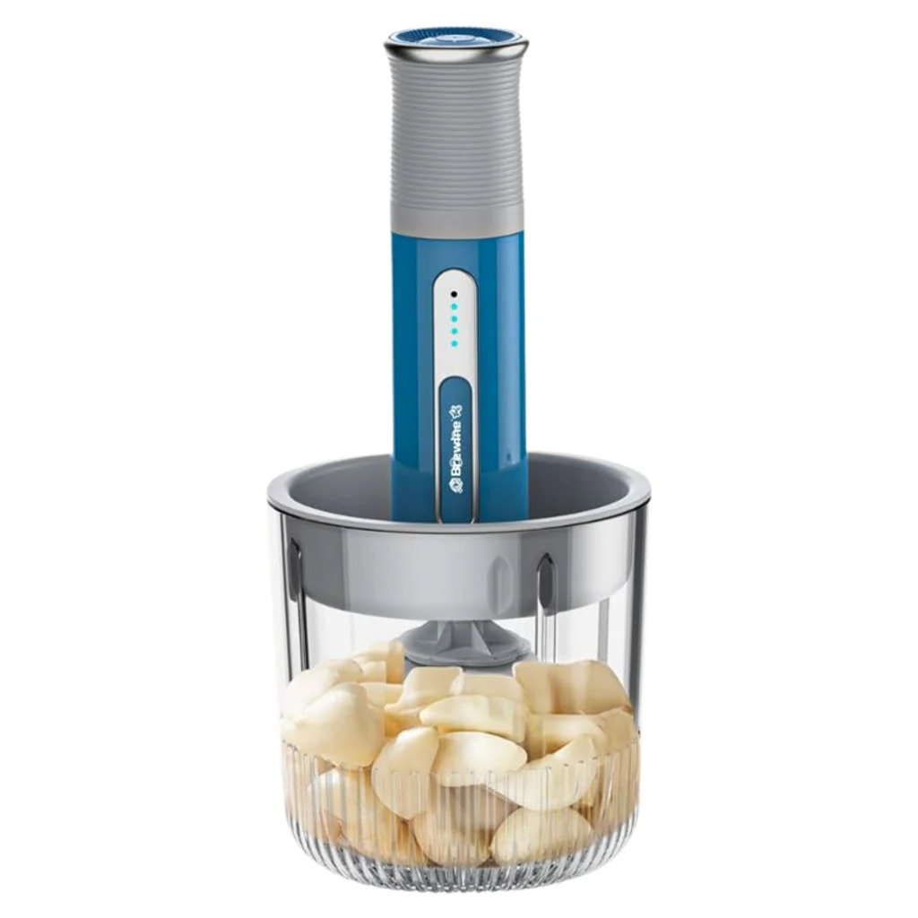Brewine USB Rechargeable Veg-Chopper & Garlic Peeler