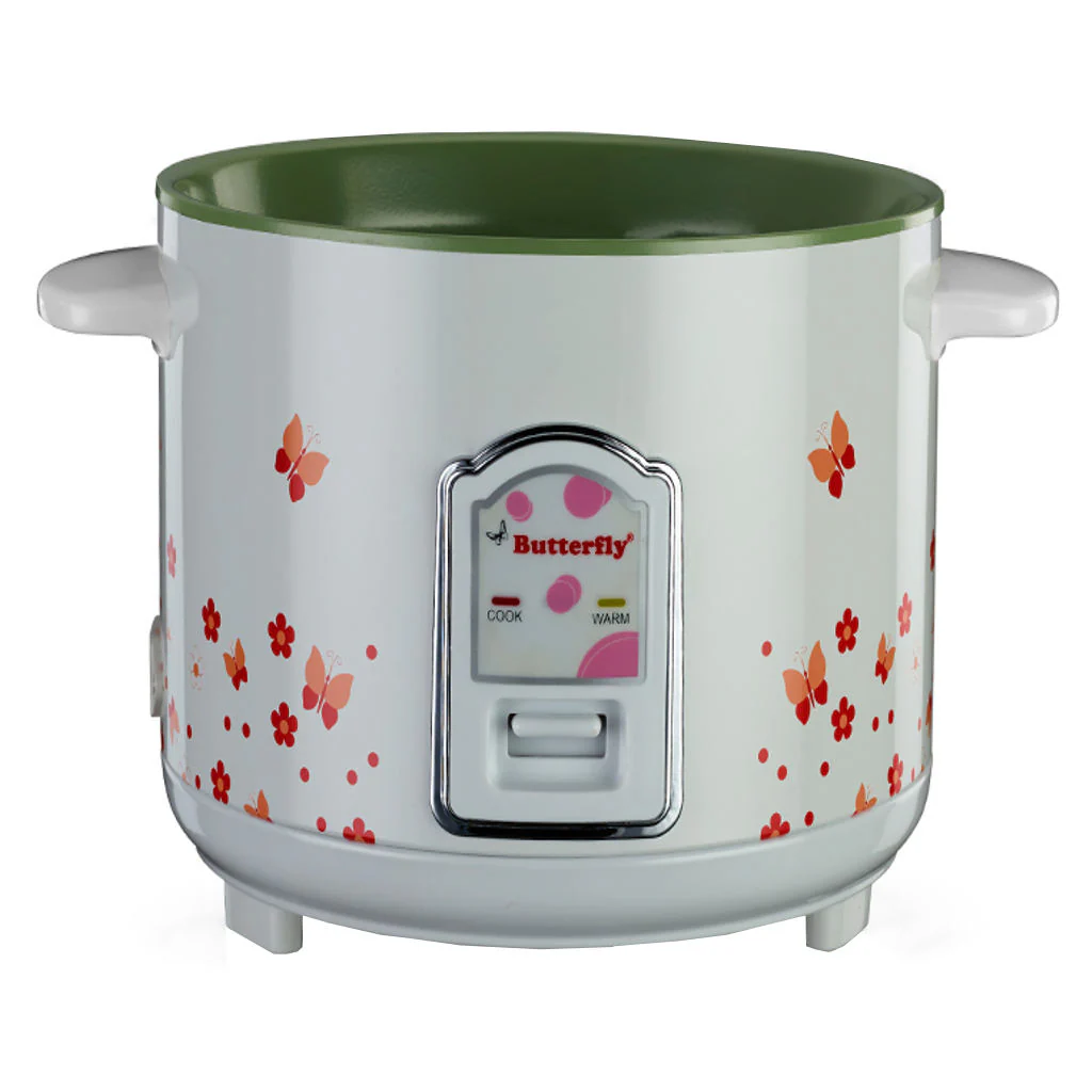 Butterfly Blossom Electric Rice Cooker 1.8Litre White - Image 2