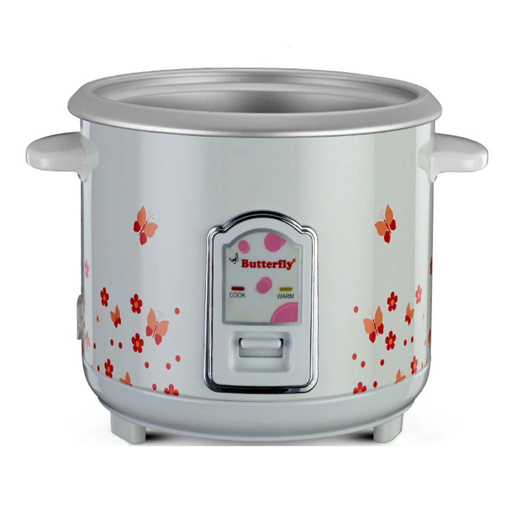 Butterfly Blossom Electric Rice Cooker 1.8Litre White - Image 3