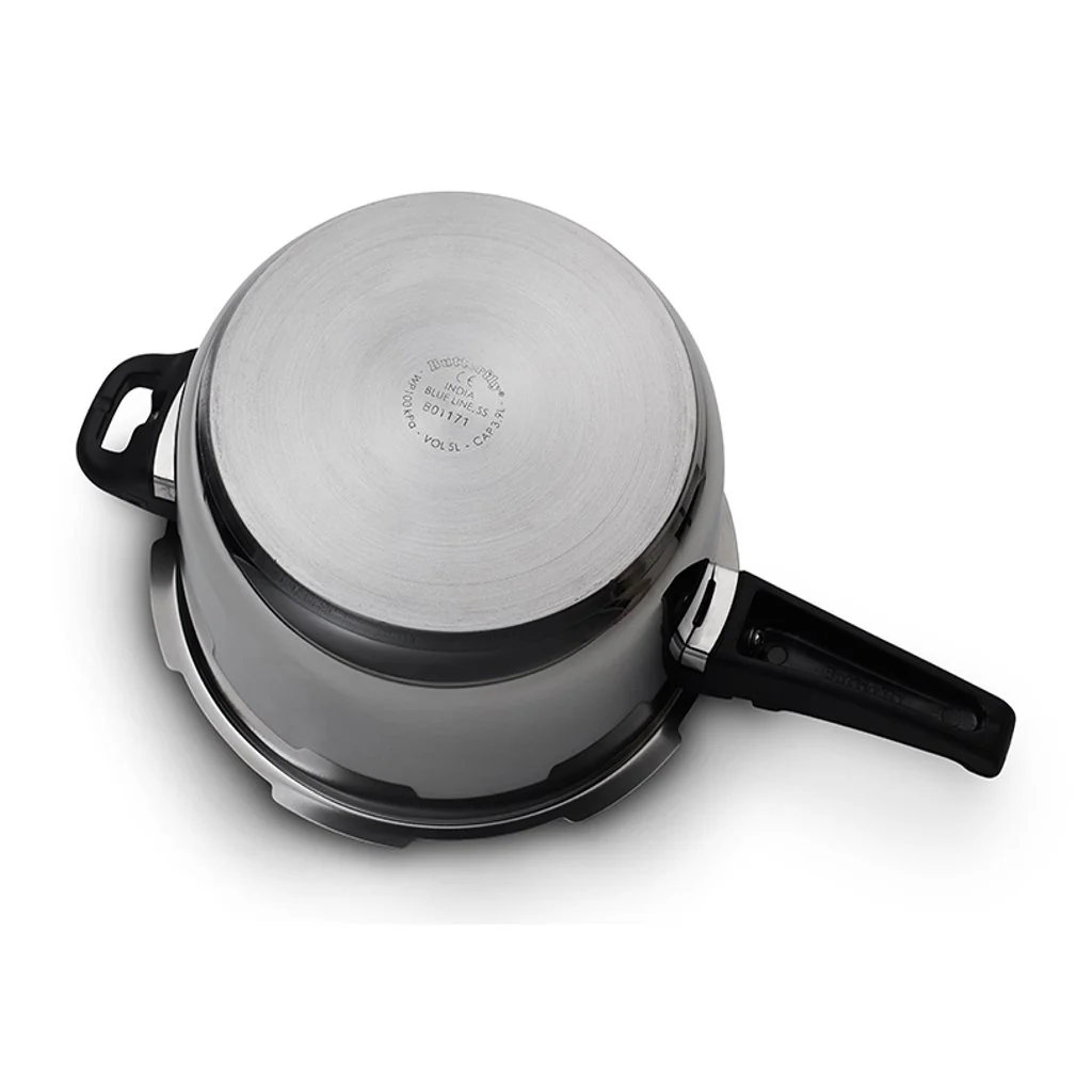 Butterfly Blueline Pressure Cooker With Induction Bottom 5Litre - Image 3