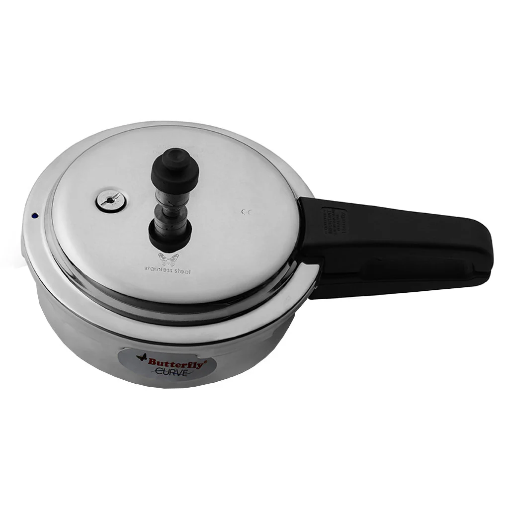 Butterfly Curve Outer Lid Pressure Cooker 2Litre
