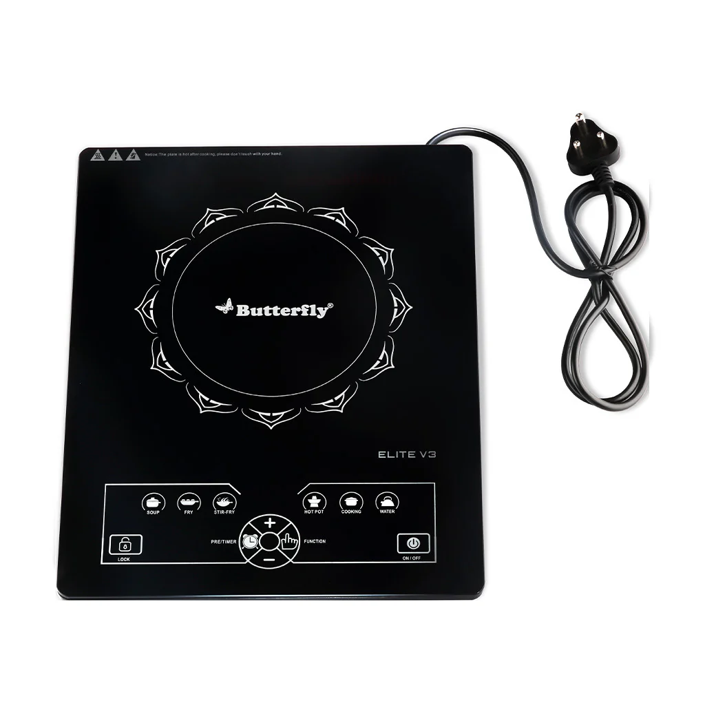 Butterfly Elite V3 Induction Cooktop 2200W Black - Image 2