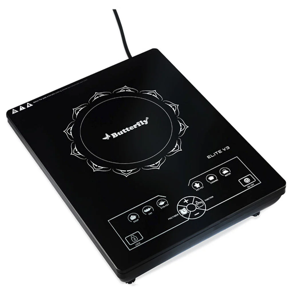 Butterfly Elite V3 Induction Cooktop 2200W Black - Image 3