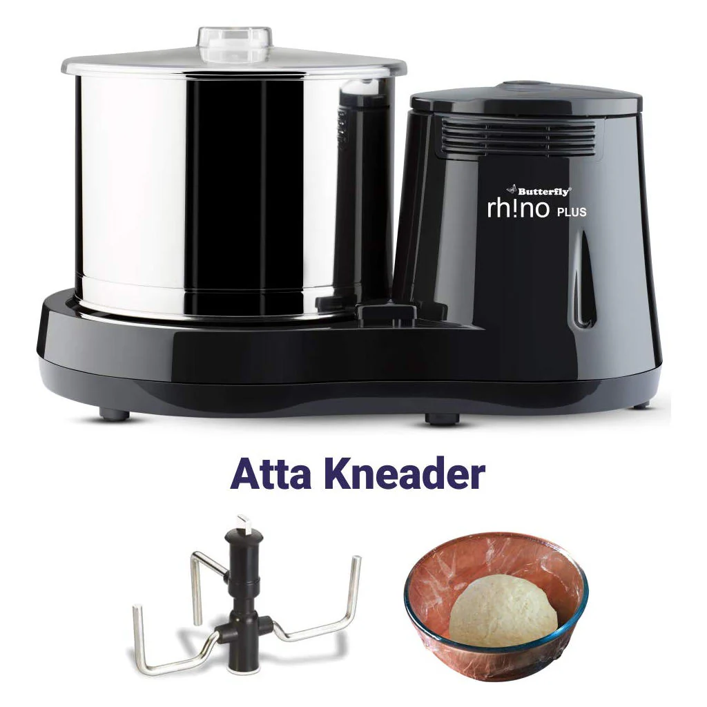 Butterfly Rhino Plus Table Top Wet Grinder 2Litre Grey - Image 2