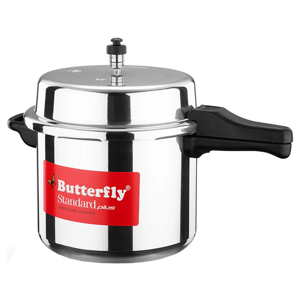 Butterfly Standard Plus Pressure Cooker With Induction Bottom 12Litre