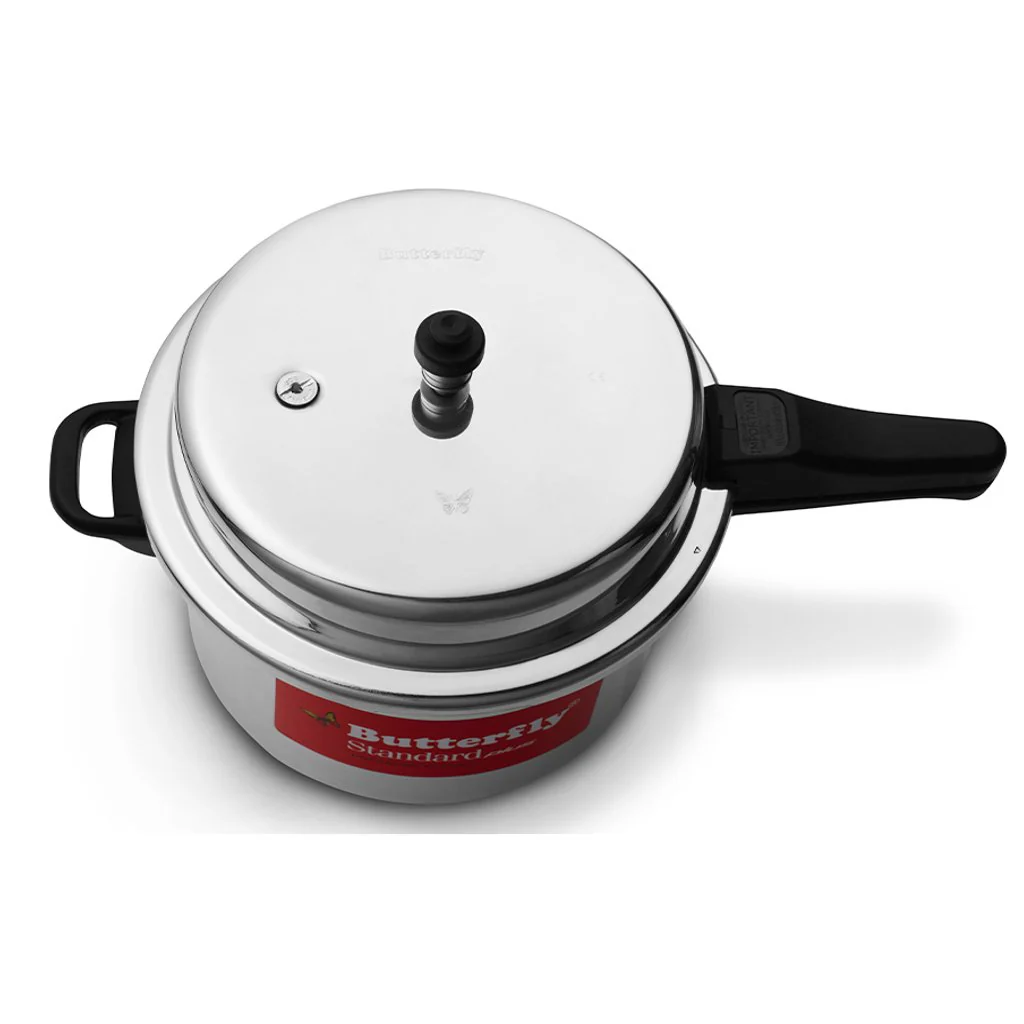 Butterfly Standard Plus Pressure Cooker With Induction Bottom 12Litre - Image 4