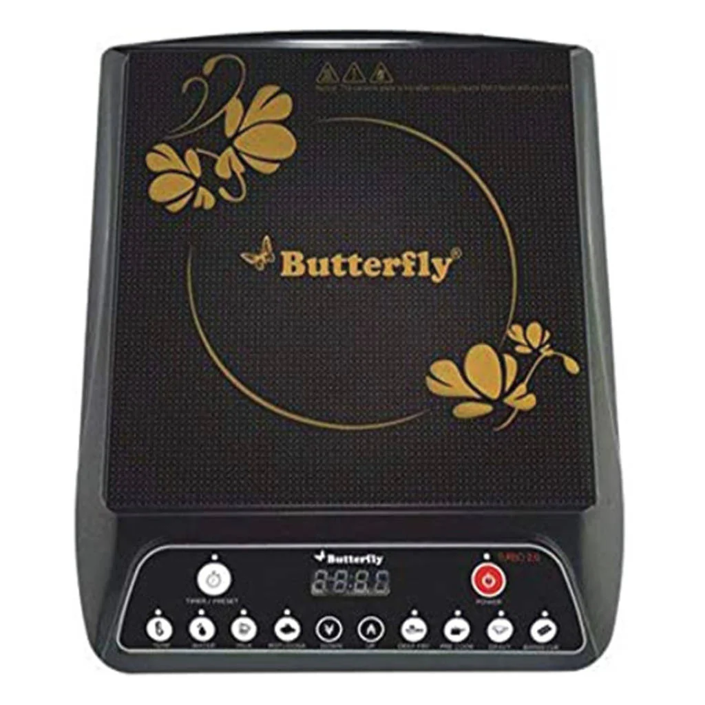 Butterfly Turbo Plus Induction Cooktop 1800W Black