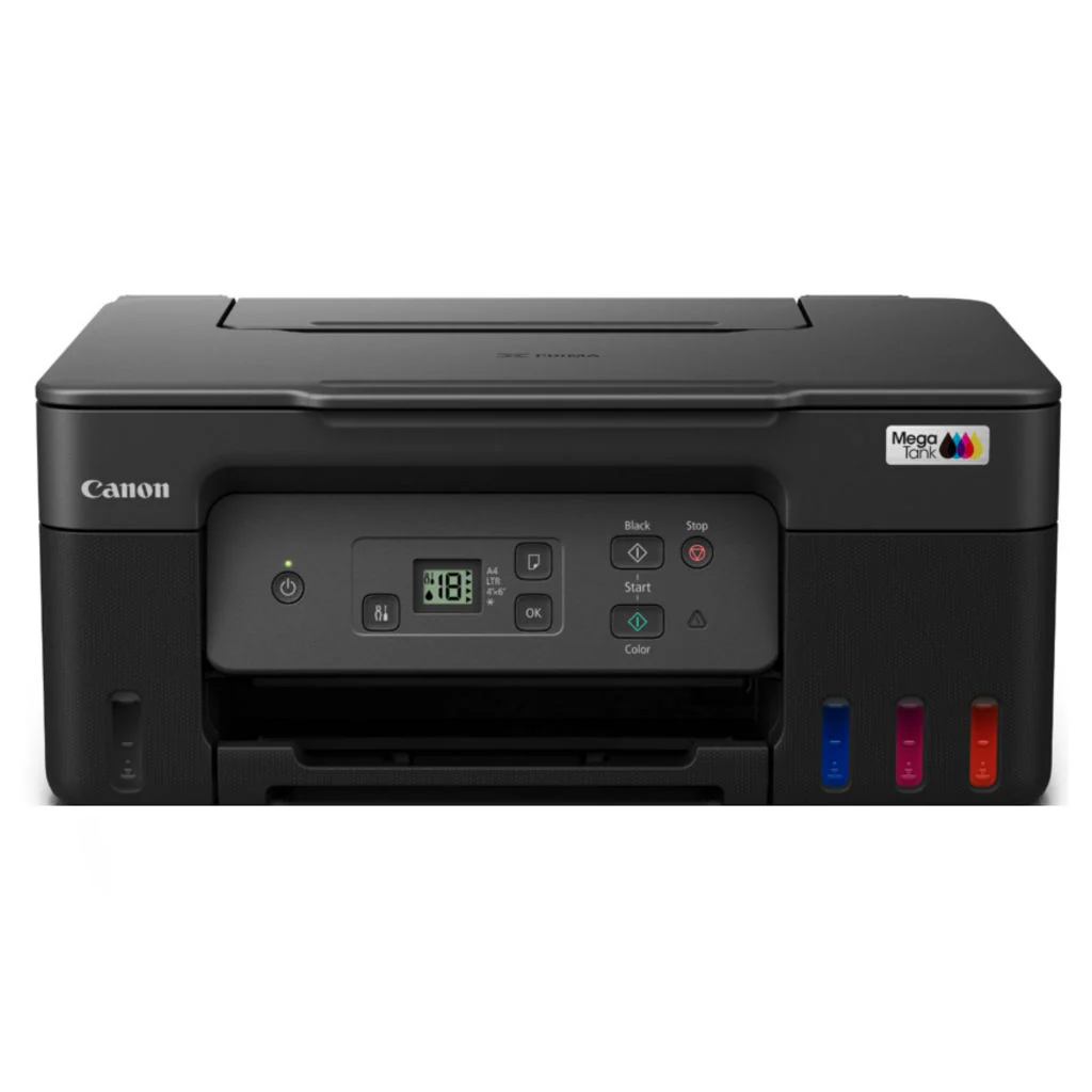 Canon Pixma Mega Tank Refillable Ink Tank Printer With LCD Display G2770 - Image 2