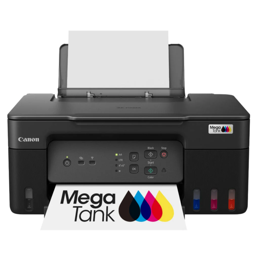 Canon Pixma Mega Tank Wireless Multifunction Refillable Ink Tank Printer G3730