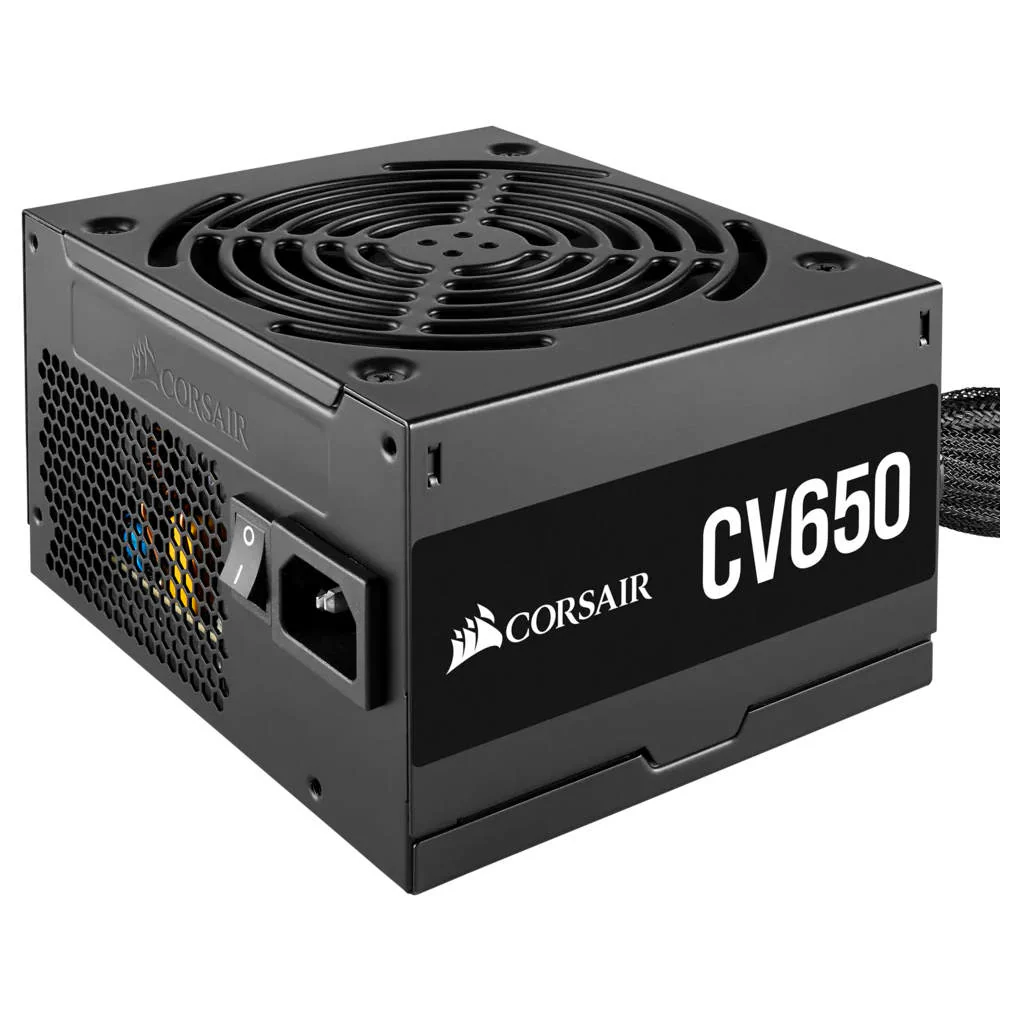 Corsair CV650 80 Plus Bronze Certified Power Supply 650W CP-9020211-NA - Image 3