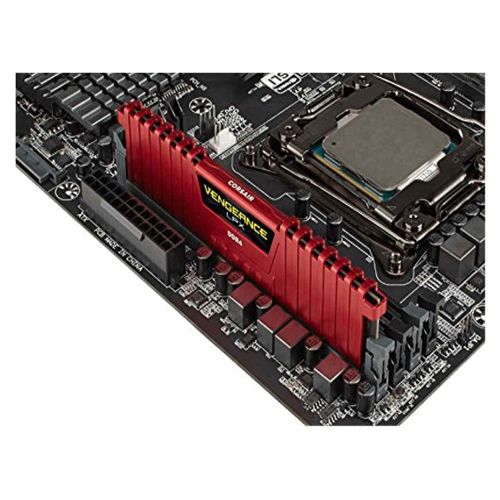 Corsair Vengeance LPX 8GB DDR4 2400MHz Desktop Memory Red - Image 3