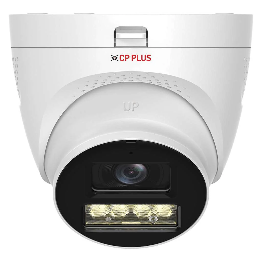 CP Plus 2.4MP Dual Light Dome CCTV Camera 40m Night Vision 3.6mm Lens CP-UMC-DA24L4-L