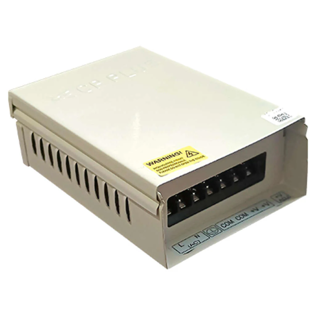 CP Plus Premium Series Metal Case SMPS Power Supply 10 Amp CP-DPS-MD100P-12D
