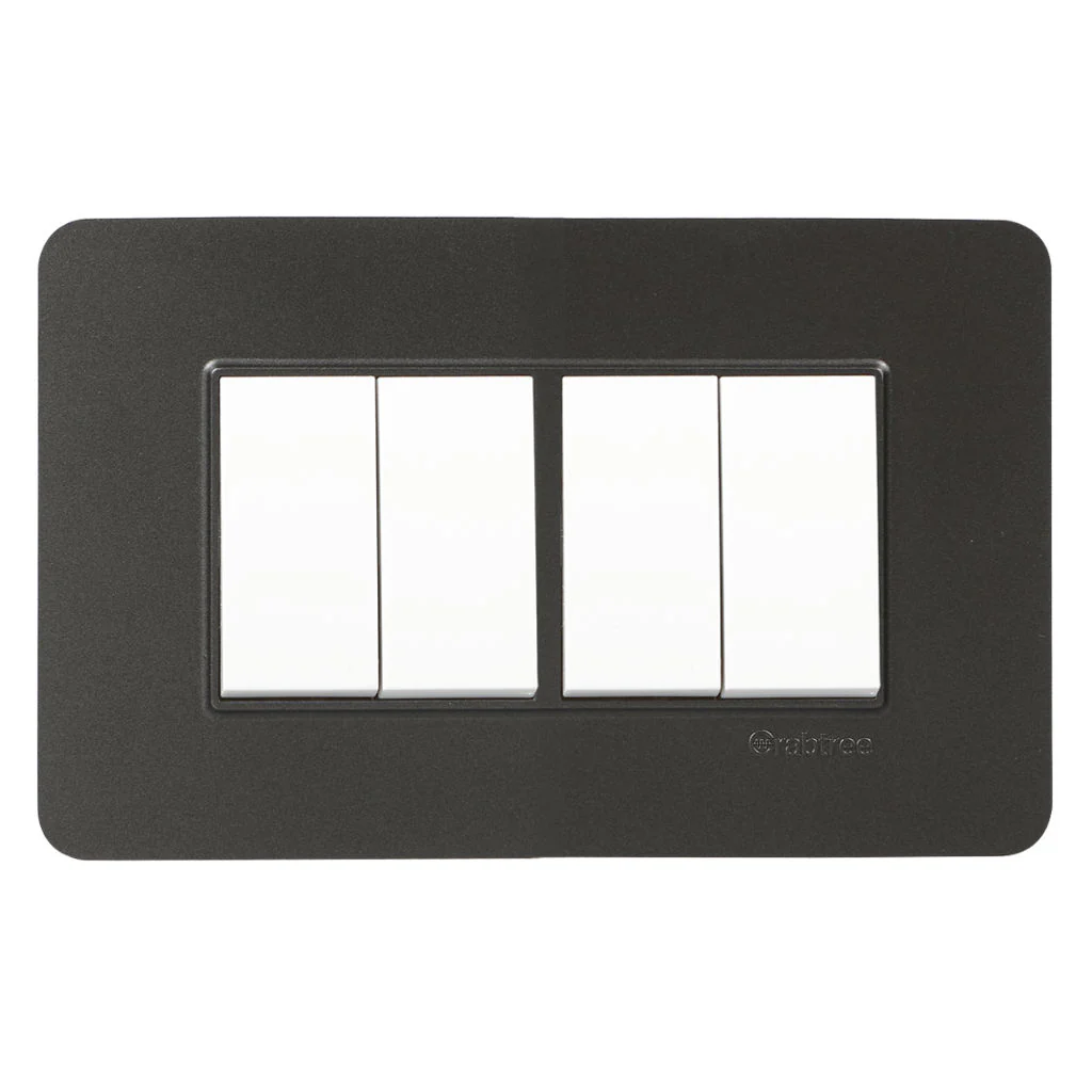 Crabtree Signia Modular Combined Front Plates Grey - Image 5