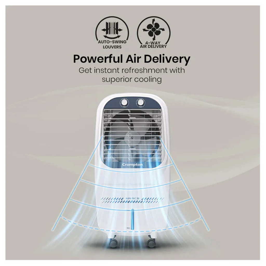 Crompton Aura Personal Air Cooler 38 Litre - Image 3