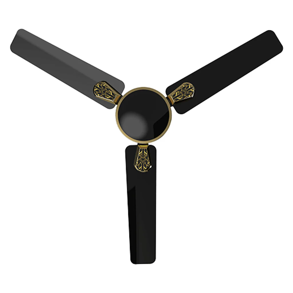 Crompton Energion Stylus Ceiling Fan With Remote 1200mm Gloss Black - Image 2