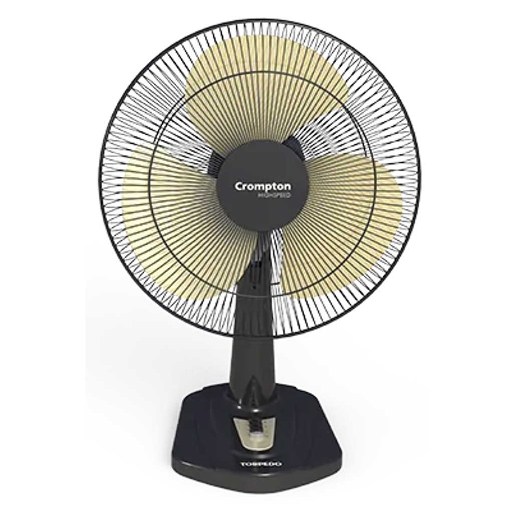 Crompton High Speed Torpedo Table Fan 400mm - Image 2