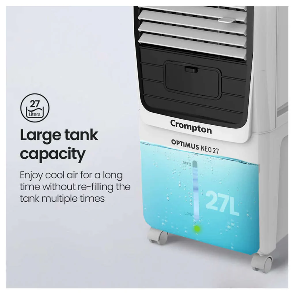 Crompton Optimus Neo 27 Litre Tower Air Cooler - Image 4