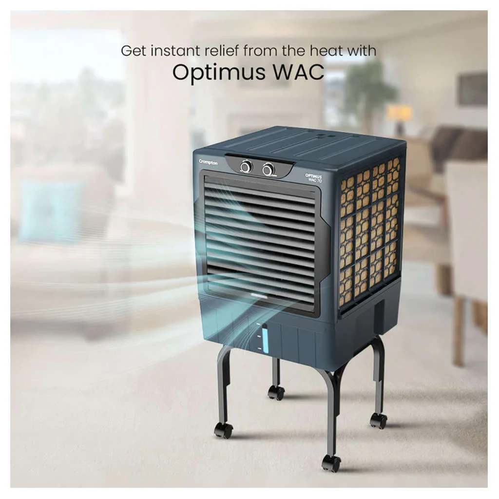 Crompton Optimus WAC 70 Litre Window Air Cooler - Image 2
