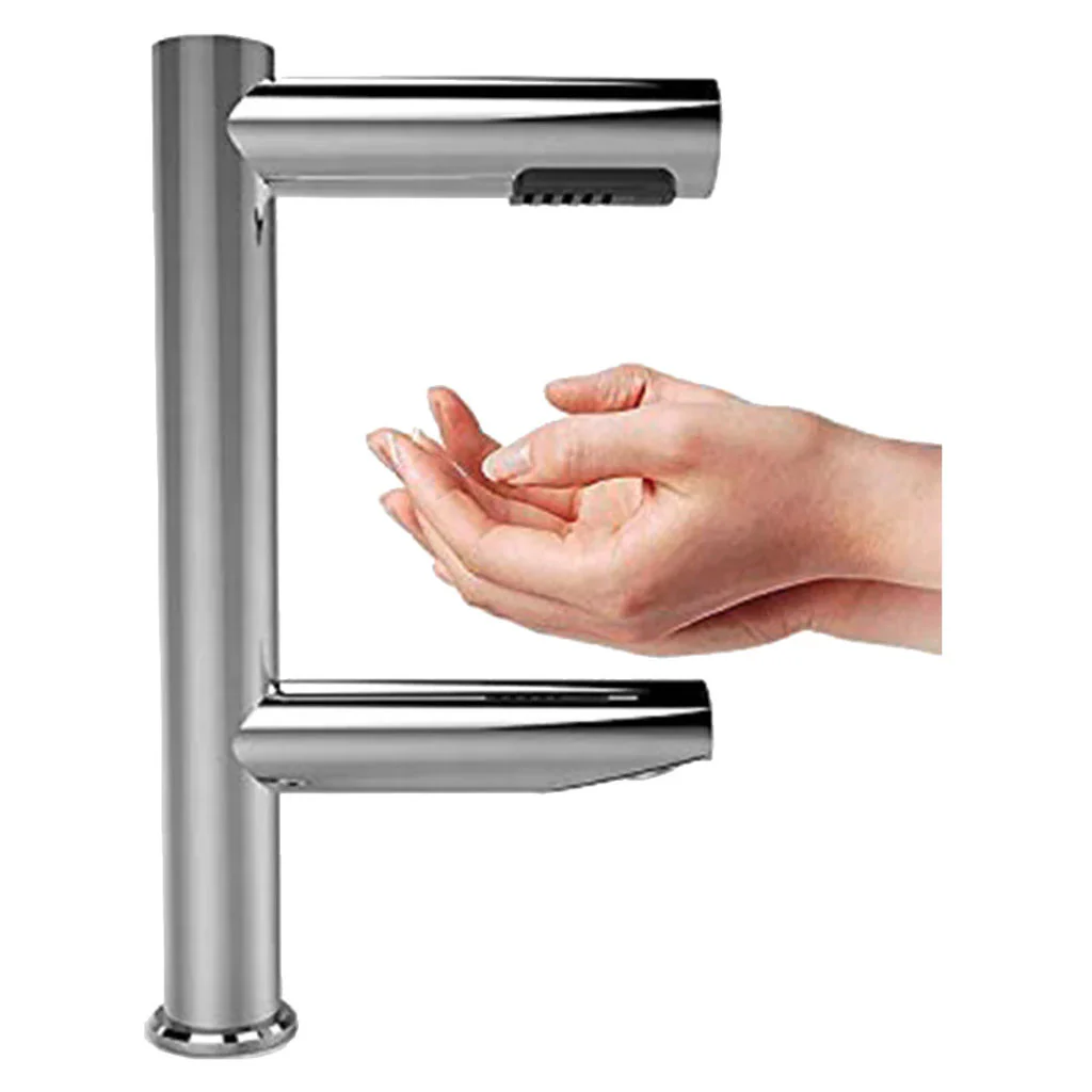 Dolphy 2 in 1 Air Tap Hand Dryer with Automatic Sensor Tap DAHD0057 - Image 2