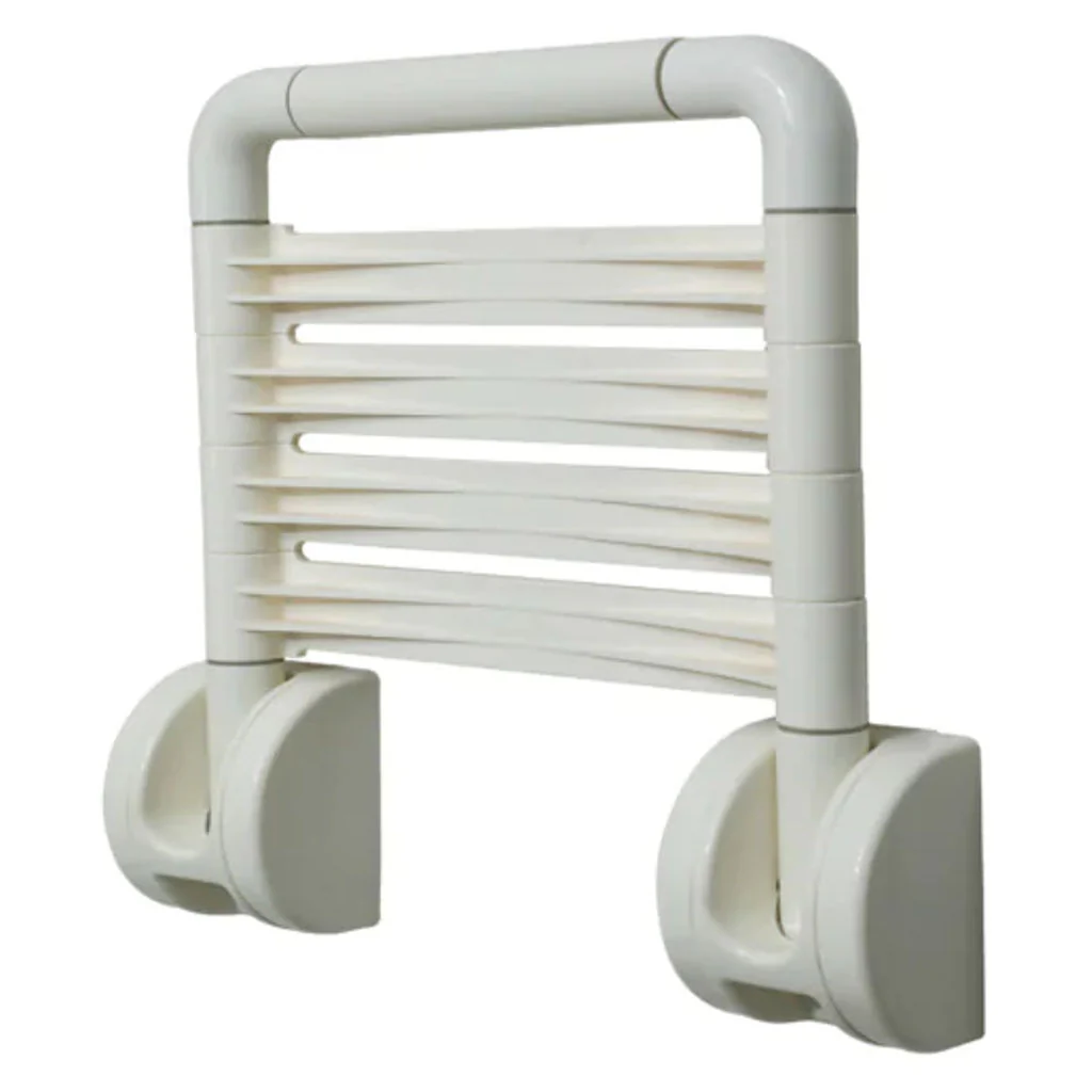 Dolphy 304 SS Tube Coated With Nylon Foldable Shower Seat DHGB0006 - Image 2