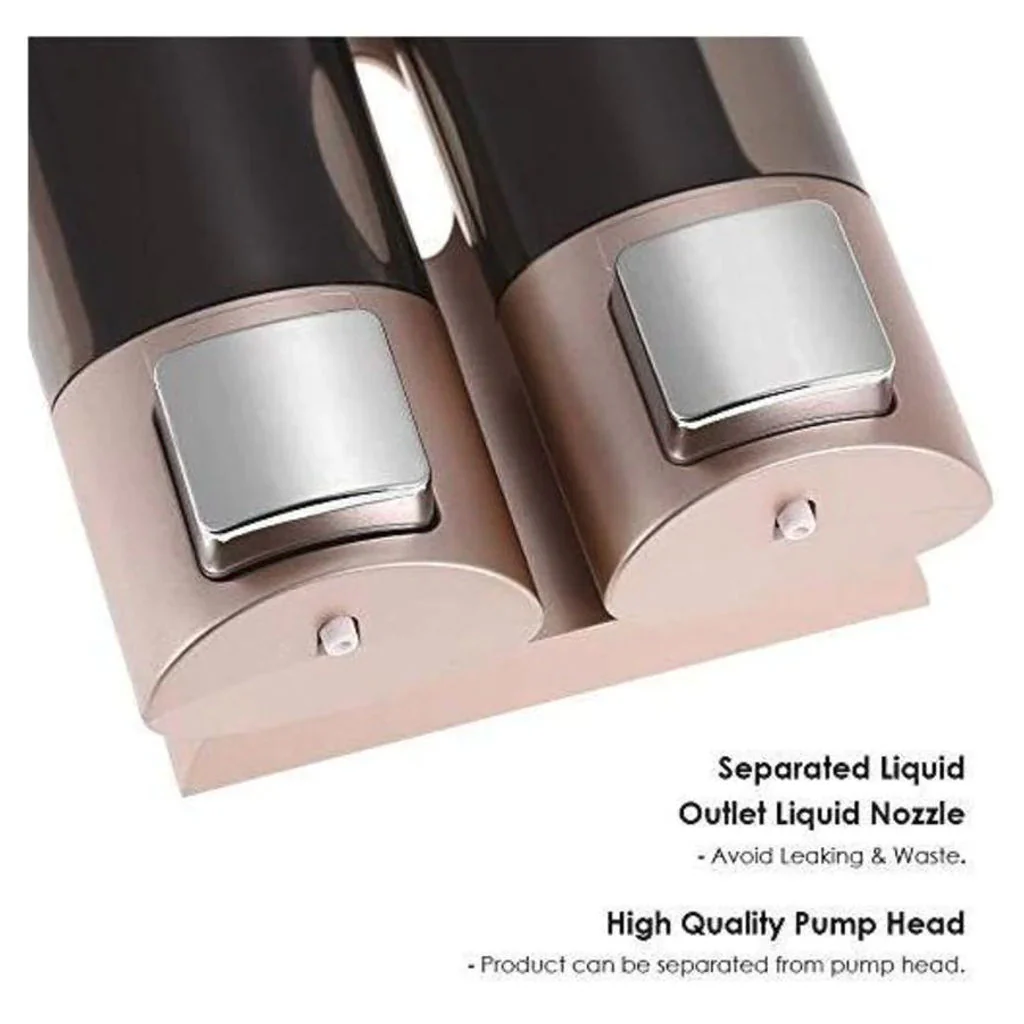 Dolphy ABS Soap Dispenser Set of 2 manual DSDR0086 - Image 3