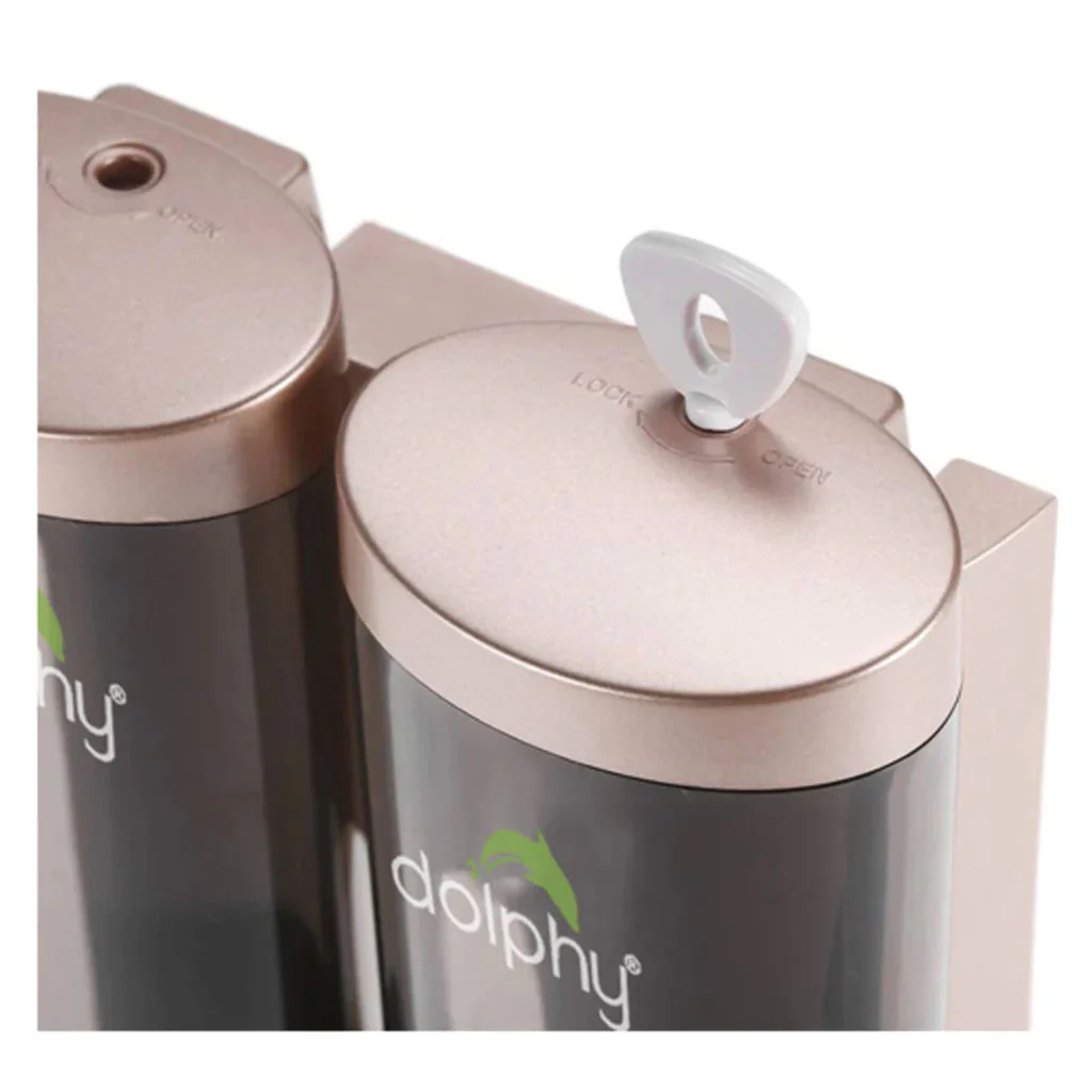 Dolphy ABS Soap Dispenser Set of 2 manual DSDR0086 - Image 4