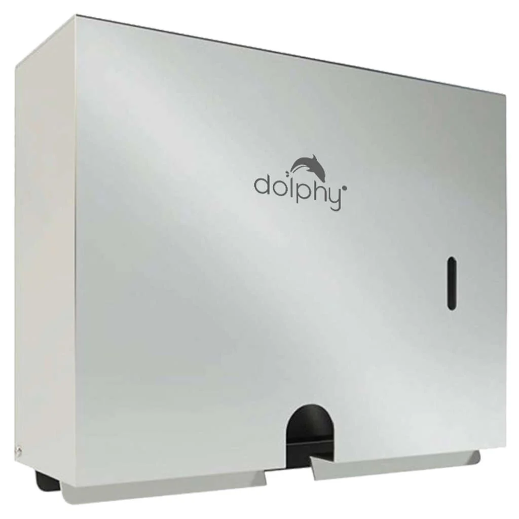 Dolphy Manual Paper Dispenser Stainless Steel Silver DPDR0032