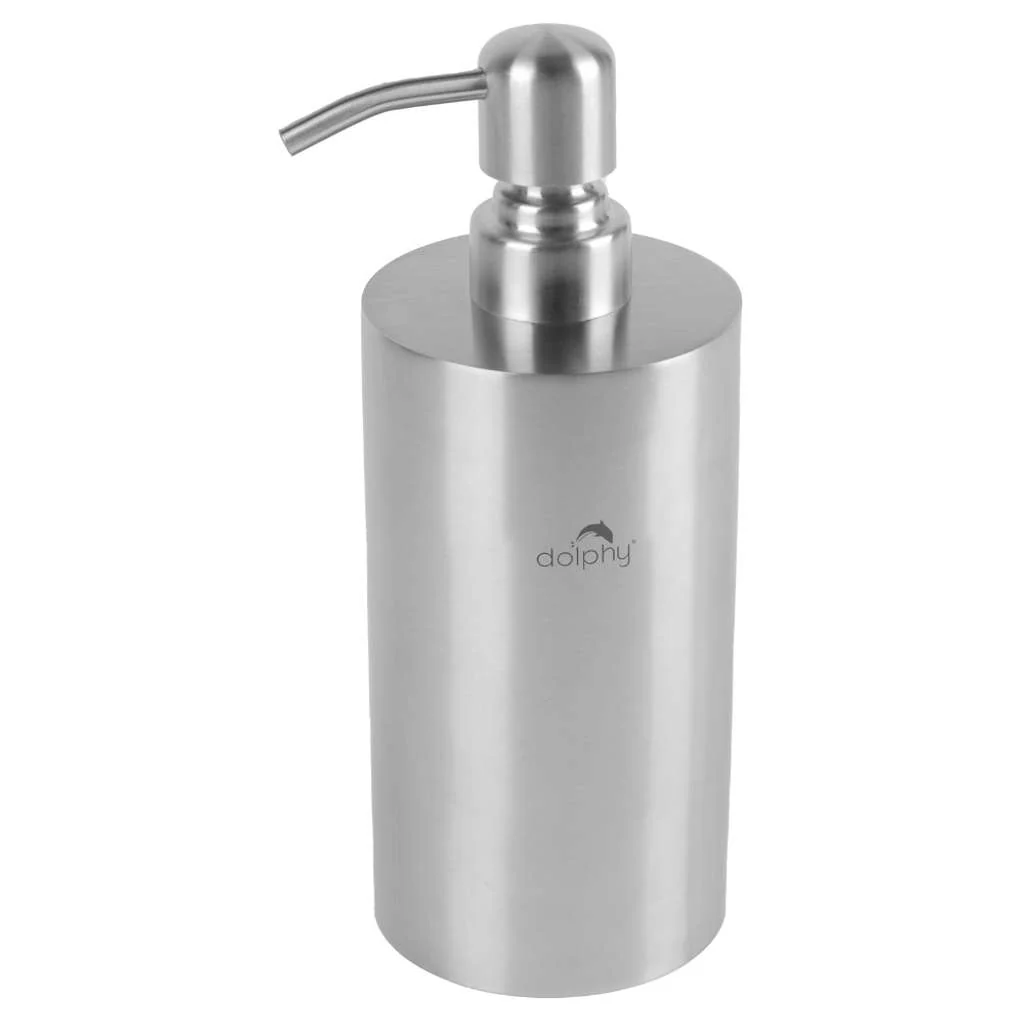 Dolphy Manual Table Top Soap Dispenser Stainless Steel 450ml DSDR0133 - Image 2