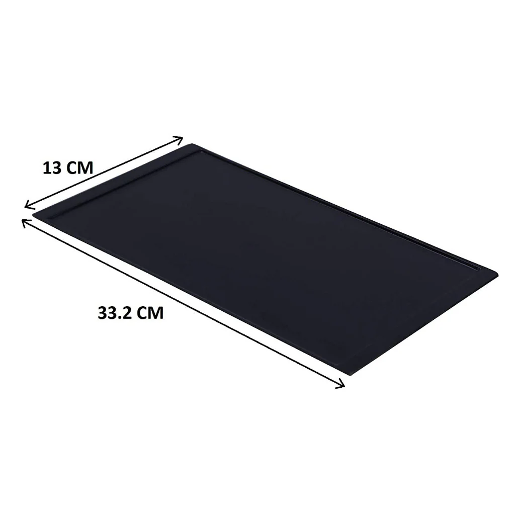 Dolphy Serving Tray for Food,Drinks and Tea Black DKTL0014 - Image 2