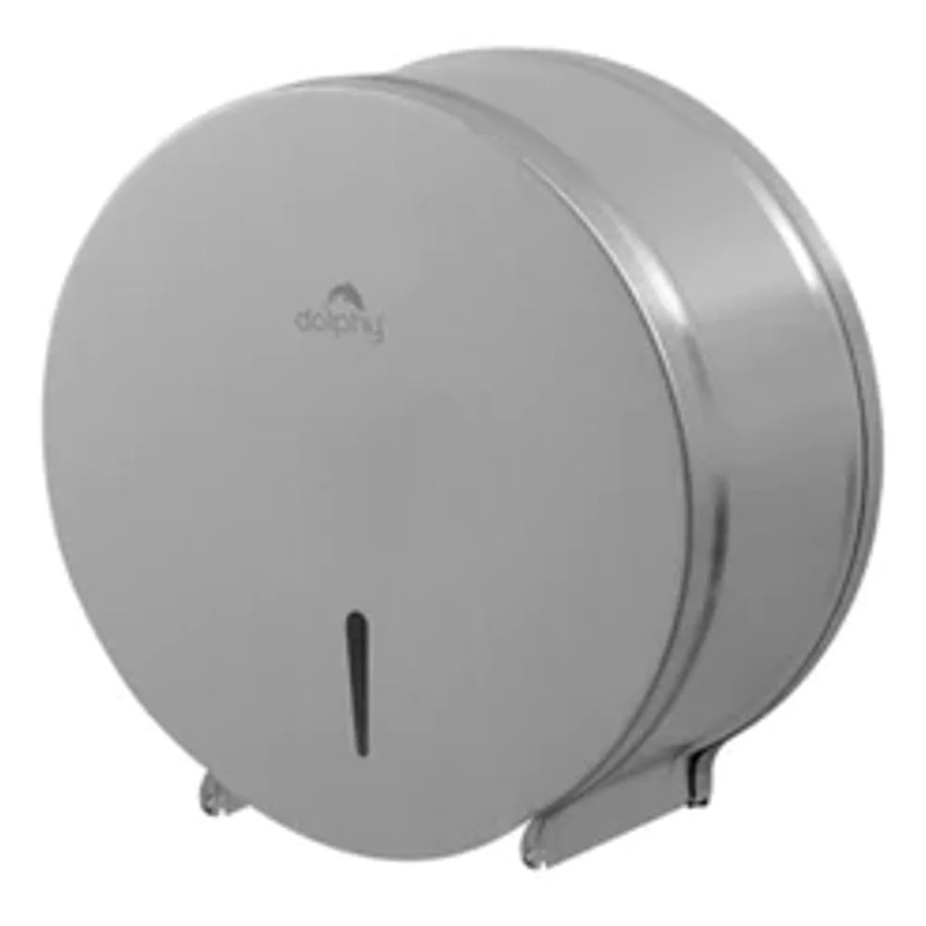 Dolphy Stainless Steel Jumbo Roll Toilet Paper Dispenser DTPR0013