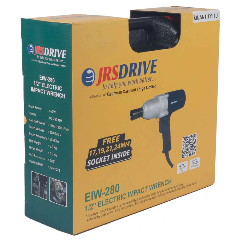 Eastman Electric Impact Wrench 450 W EIW-280 - Image 3