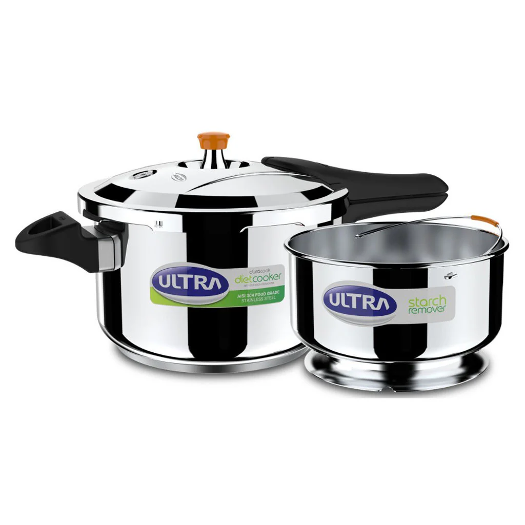 Elgi Ultra Duracook Diet Stainless Steel Cooker 5.5 Litre