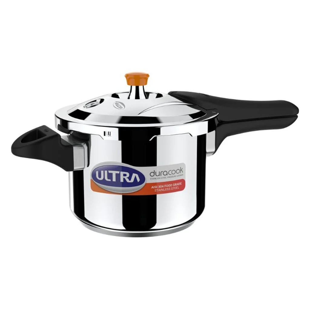 Elgi Ultra Duracook Stainless Steel Pressure Cooker 3 Litre