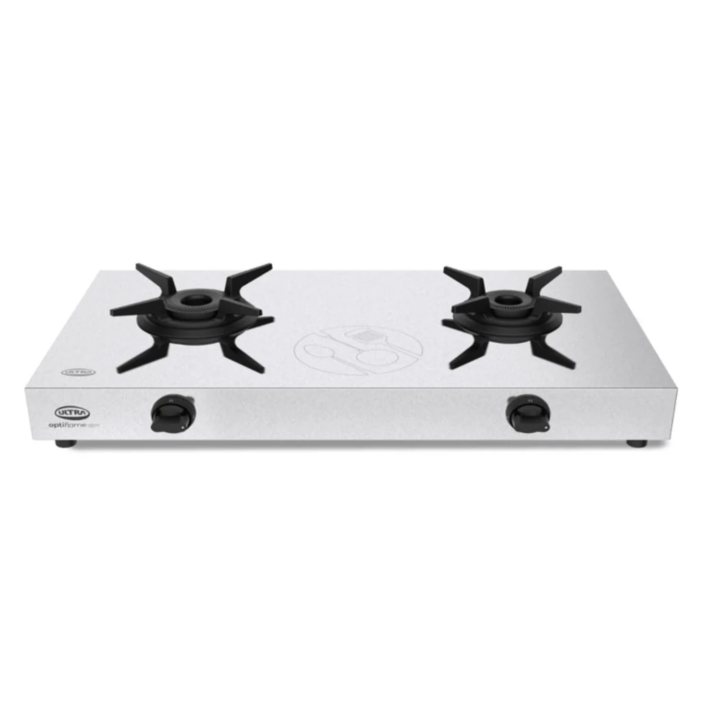 Elgi Ultra Optiflame 2SM Stainless Steel Gas Stove 2 Burner