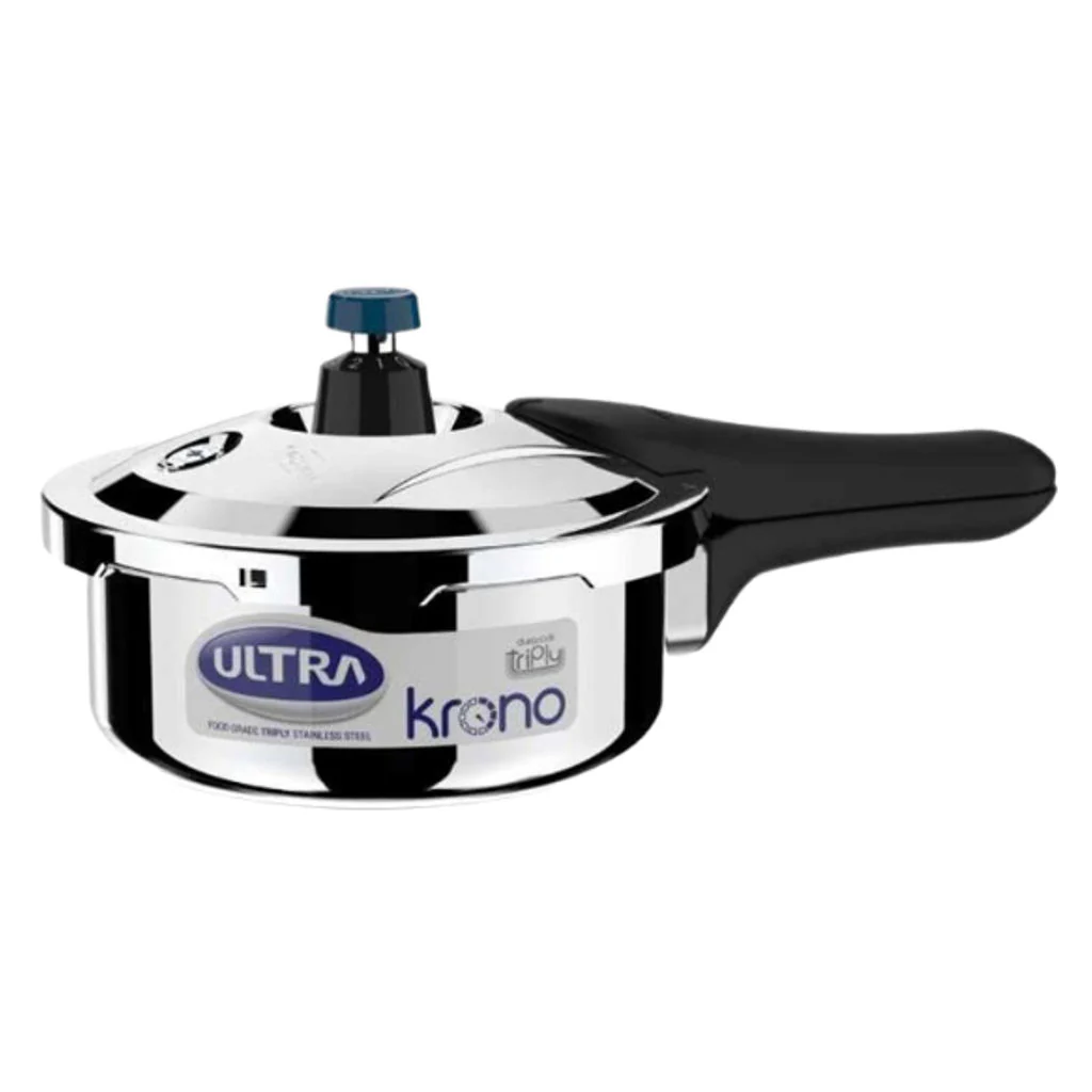 Elgi Ultra Triply Krono Whistle Counting Pressure Cooker 1.5 Litre