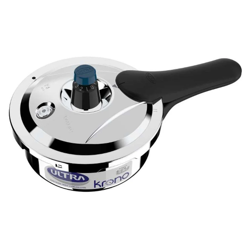 Elgi Ultra Triply Krono Whistle Counting Pressure Cooker 1.5 Litre - Image 2
