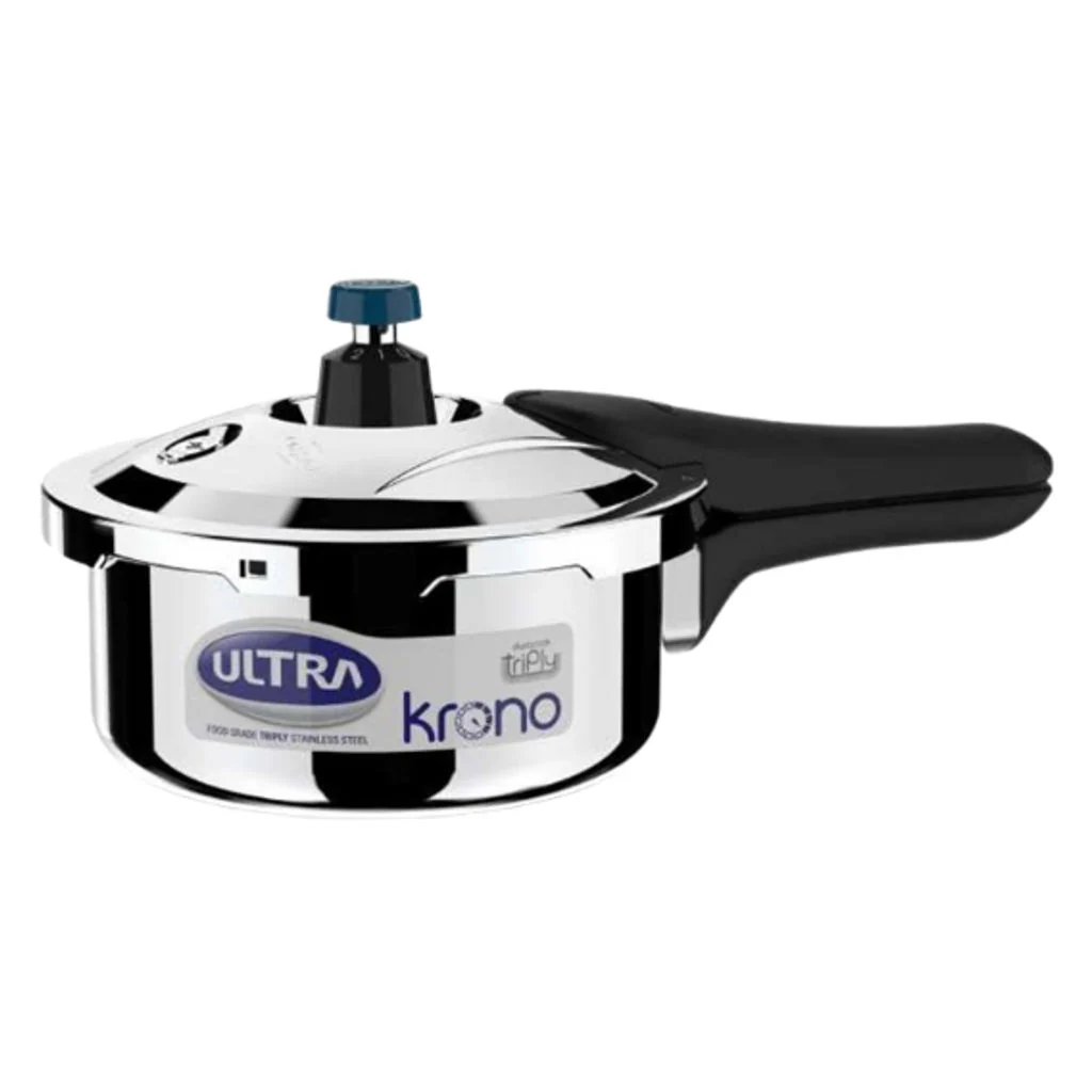Elgi Ultra Triply Krono Whistle Counting Pressure Cooker 2 Litre