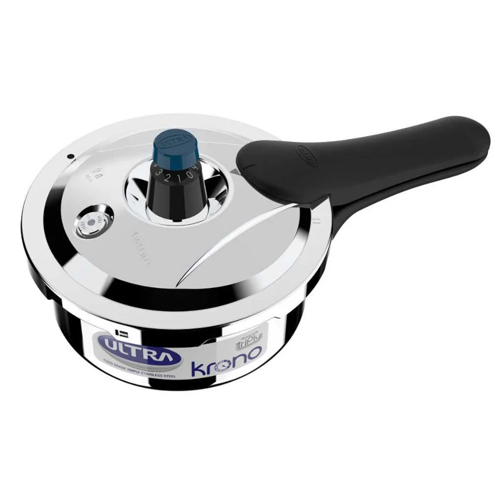 Elgi Ultra Triply Krono Whistle Counting Pressure Cooker 2 Litre - Image 2