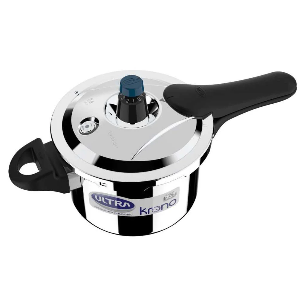 Elgi Ultra Triply Krono Whistle Counting Pressure Cooker 3 Litre - Image 2