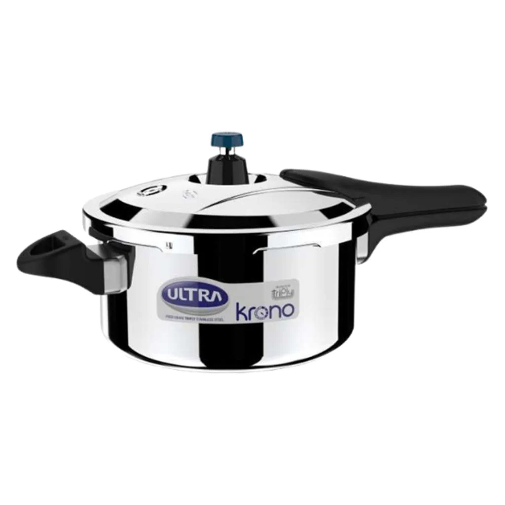 Elgi Ultra Triply Krono Whistle Counting Pressure Cooker 4.5 Litre