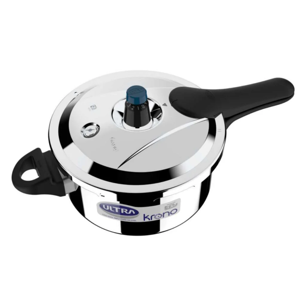 Elgi Ultra Triply Krono Whistle Counting Pressure Cooker 4.5 Litre - Image 2