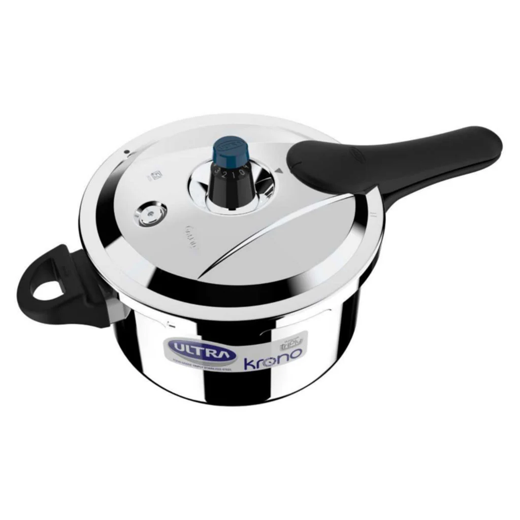 Elgi Ultra Triply Krono Whistle Counting Pressure Cooker 5.5 Litre - Image 2